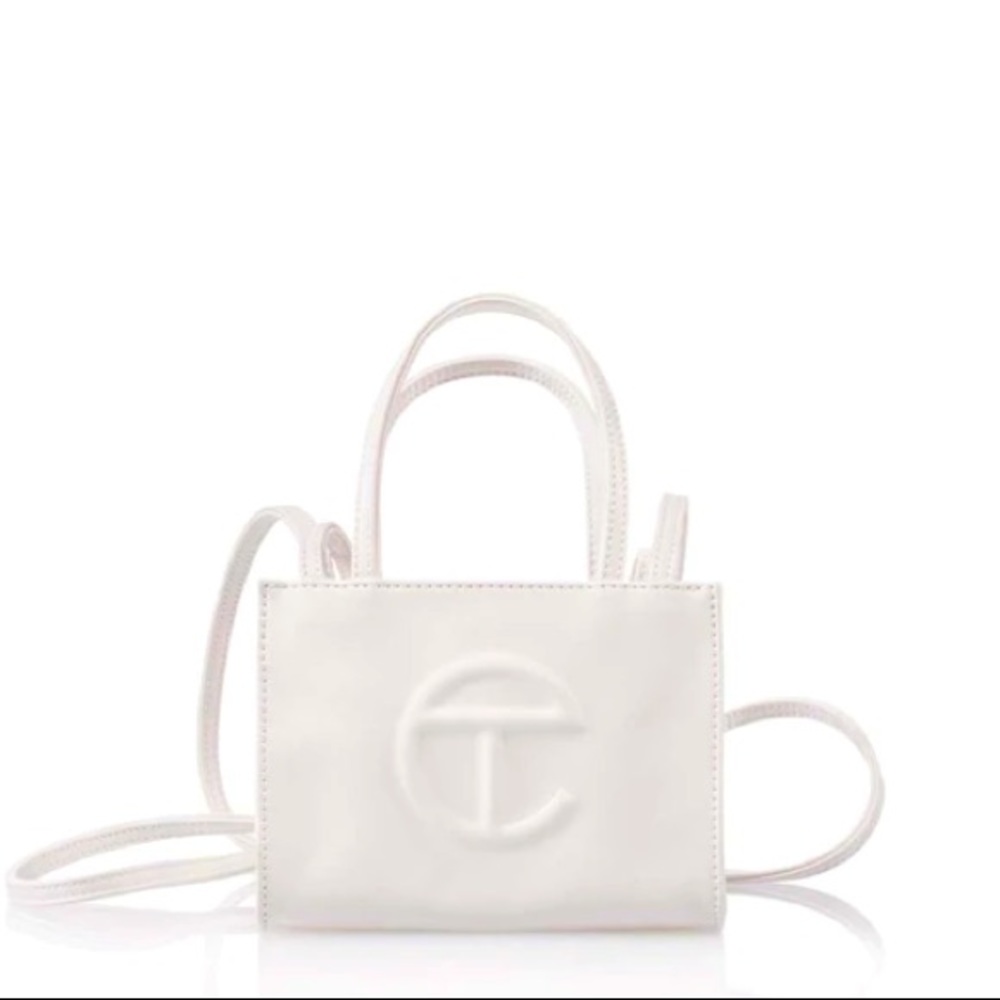 Pre-Loved Telfar Small White Bag